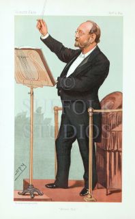 Sir Joseph Barnby English Composer Conductor by SPY Sir Leslie Mathew Ward  