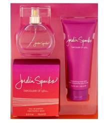 Because of You by Jordin Sparks 2 Piece Gift Set for Women New in Box  