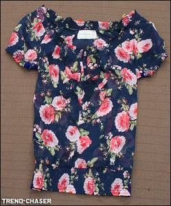Abercrombie Womens Button Layer Shirt Jorie  