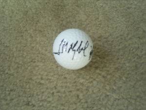 Jose Maria Olazabal Signed Golf Ball 1999 Masters Champ 2012 Ryder Cup Captain  