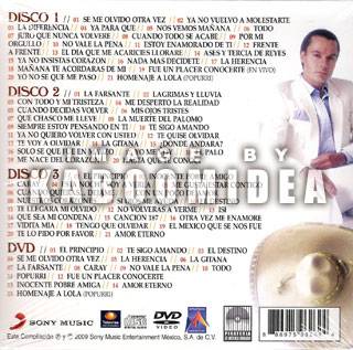 Juan Gabriel Lo Esencial Las Rancheras 3 CD 1 DVD New  