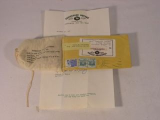 Jack Daniels Vintage Tenn Squire Black Eyed Peas Hog Jowl Letter Dec 1980  