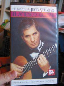 Mel Bay Presents Juan Serrano Flamenco Guitar VHS  