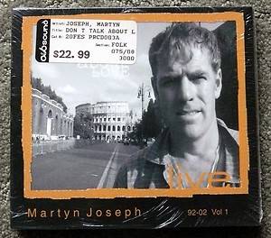 Martyn Joseph Don'T Talk About Love 92 02 Vol 1 CD New SEALED  