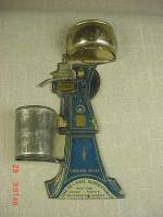 Repair Old Vintage De Laval Tin Litho Match Holder Cream Separator Advertising  