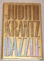 Dazzle by Judith Krantz First Edition Romance HB Book 0517575019  