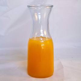 New Real Looking Faux Orange Juice Carafe 1 2 Liter  