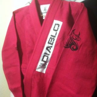 New Diablo Jiu Jitsu Judo Gi Size A2 Magenta Koral Atama Vulkan