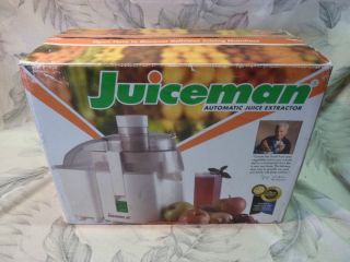 The Juiceman Jr JM1 Automatic Juice Extractor New in The Box