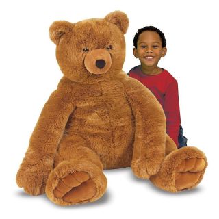 Plush Jumbo Brown Teddy Bear Giant Large Soft Stuffed Animal