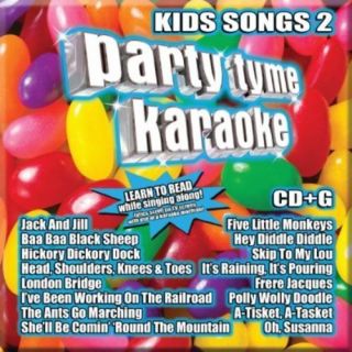 Party Tyme Karaoke Vol 2 Kids Songs CD New 610017111035