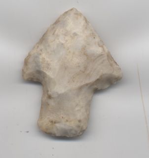 Authentic Kampsville Arrowhead Artifact Midwestern Point AACA