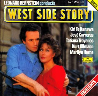 West Side Story 1985 Highlights Kiri TE Kanawa Cast CD