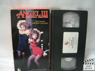 Angel 3 The Final Chapter VHS Mitzi Kapture 024749009636