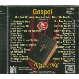 Gospel Forever Hits Karaoke CDG 16 Songs Brand New