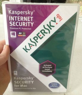 Kaspersky Lab Internet Security 2013 (3 User) (1 Year Subscrpt)   Mac
