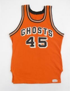Knit Game Used Galloping Ghosts Kaukauna Basketball Jersey 40 K