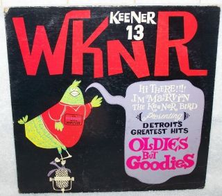 1962 WKNR Keener 13 Radio Station LP Detroit MI Hear Jingle Soundclip