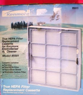Kenmore Envirosense 85501 True HEPA Air Filter 85511