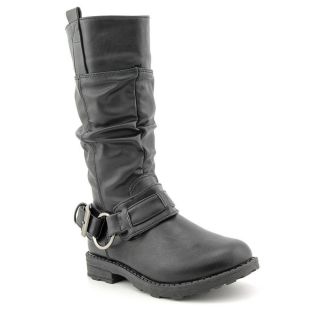 Kensie Girl KG05 Youth Kids Girls Size 3 Black Fashion Mid Calf Boots
