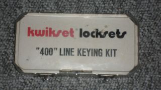 Kwikset Lockset Keying Kit