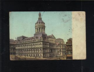 Hall Baltimore MD 1912 I M Ottenheimer Postcard D A Kidwell