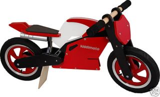 Kiddimoto Push Balance Bike Red Superbike Warranty