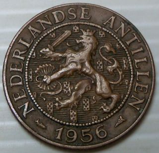 Netherlands Antilles 1956 2 1 2 Cents KM5