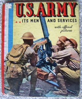 Vintage Whitman Publishing Company US Army Book 1938
