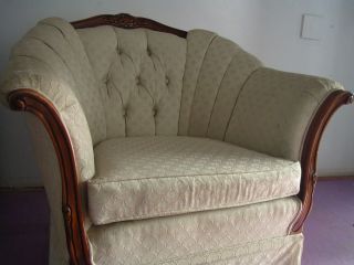 Kingsley Queen Anne Couch and Chair
