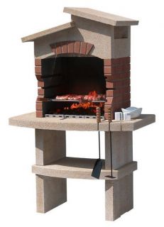 Stone Charcoal Wood BBQ Sunday Grill Glasgow Outdoor Kitchen