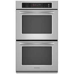 KitchenAid Architect Series 30 Double Electric Wall Oven II KEBK206SSS