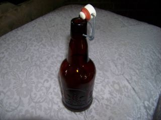 Brown Glass EZ Cap Bottle
