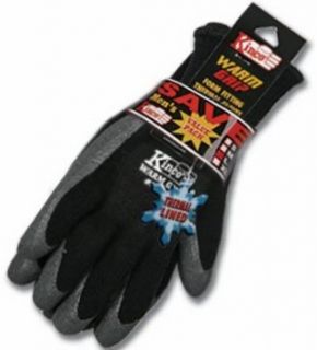 Pack LG Latex Knit Glove 1790 3pk L Coated Work Gloves New