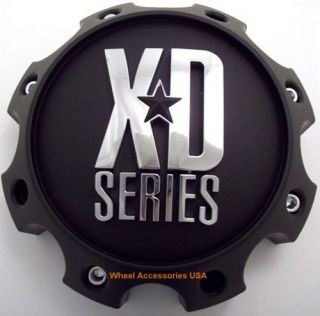 KMC XD Series 8 Lug Matte Black Center Cap 1079L170MB