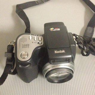 Kodak EasyShare DX6490 4 0 MP Digital Camera Black Parts Only