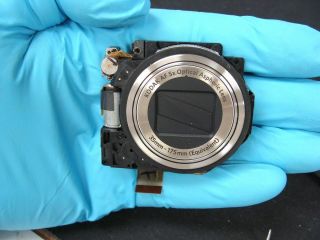 Kodak C190 Digital Camera Parts Lens Unit w Directions