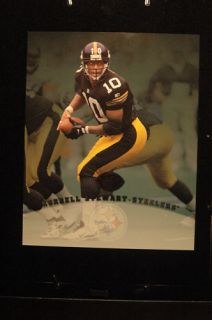 1997 Leaf 8 x 10 Card Kordell Stewart Steelers