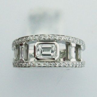 Kwiat Deco Platinum 1 10ctw Diamond Ring $8325