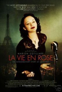 20 La Vie En RoseMôme La 2007 Original Movie Postcard