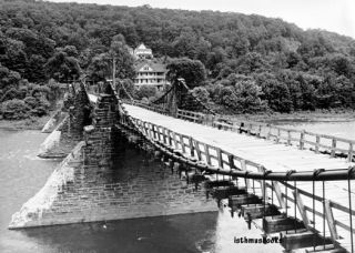 Delaware River Hudson Canal Bridge Lackawaxen Pike PA