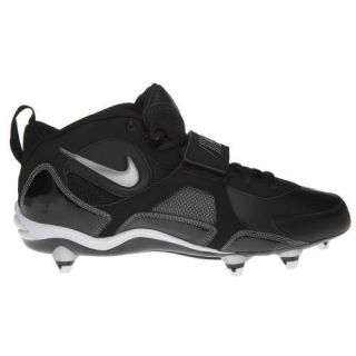 Code D Football Soccer Lacrosse Cleats Shoes Black Many Sizes