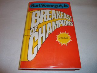 Breakfast of Champions by Kurt Vonnegut Jr Hardcover 1973 Dustjacket
