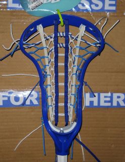 Womens Lacrosse Stick New 2012 Debeer Fierce head Brine Hail composite