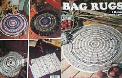 Crocheted Rag Rug Patterns La Bag Rugs BK1 Plastic Bags
