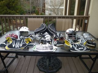 Lacrosse Helmets Gloves and Accesories