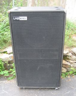 Lab Series L4 2x15 Bass Cabinet Solid RARE Vintage Great Condition