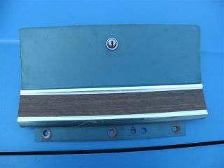 1966 Ford Galaxie 500 Glove Box Door Blue in Color