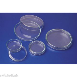 Lab Equipment Glass Petri Dishes 100 x 15mm 120DC