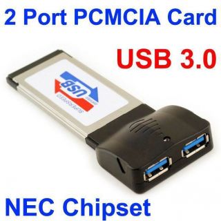 Ports USB 3 0 Laptop PCMCIA Express Card NEC Chipset